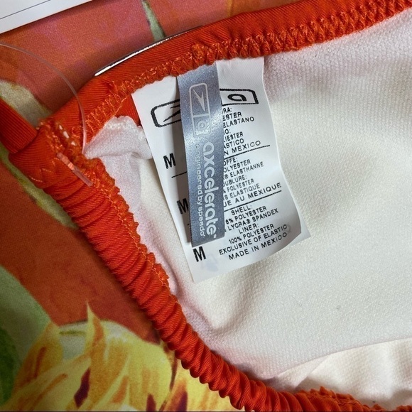 NWT Axcelerate Triangle Bikini Top - Orange - M Speedo - Picture 5 of 9